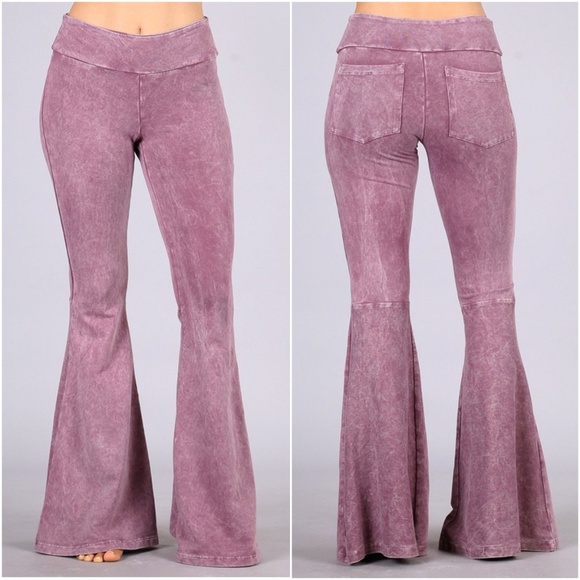 Boho Camel Wide Leg Palazzo Pants - Picture 8 of 8